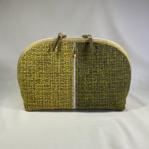 Handgemaakte toilettas groen