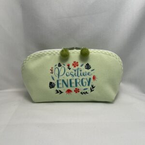 Langwerpig etui klein groen/ positieve