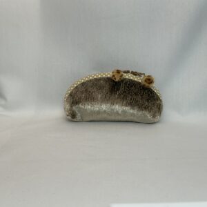 Luxe etui rond / goud geel